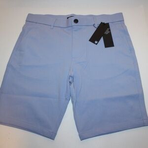 $148 Greyson Golf Mens Size 32 Sequoia Shorts Stretch Heron Blue Butter Soft